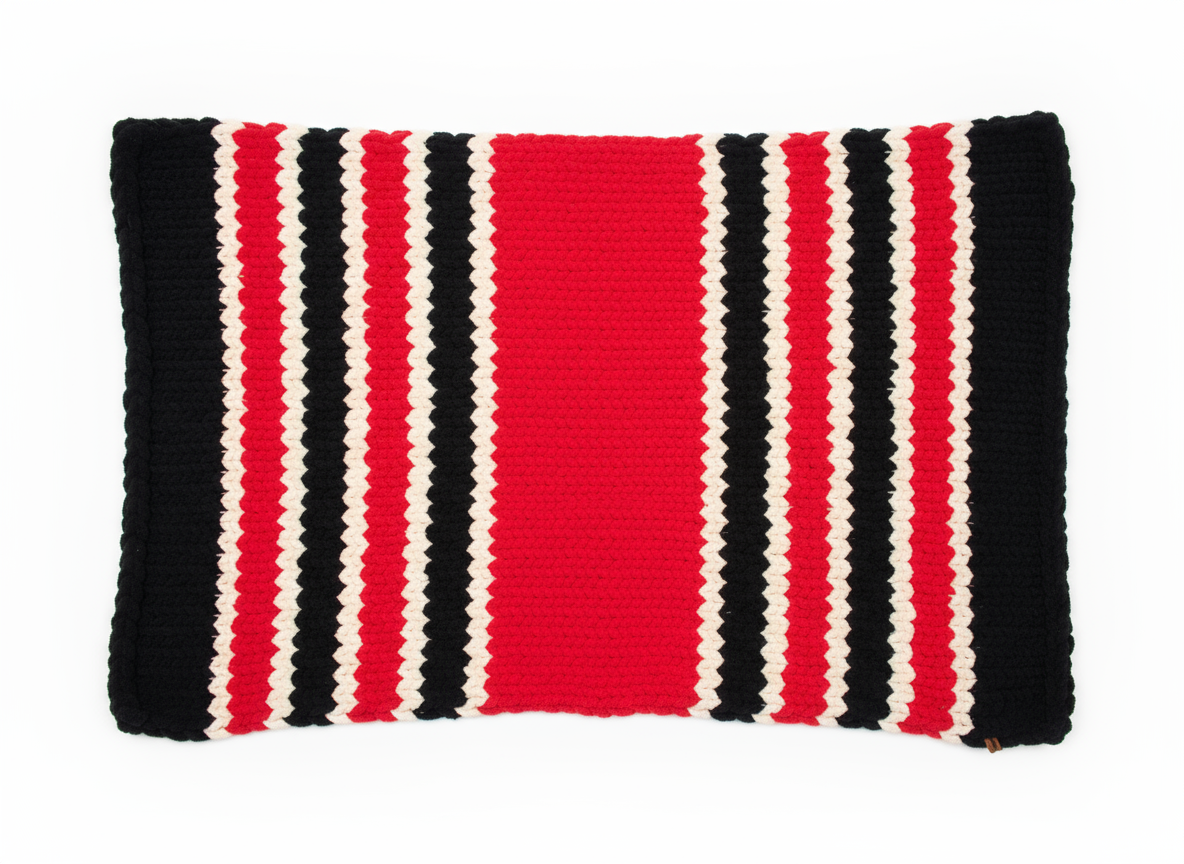 Handmade chunky knit blanket