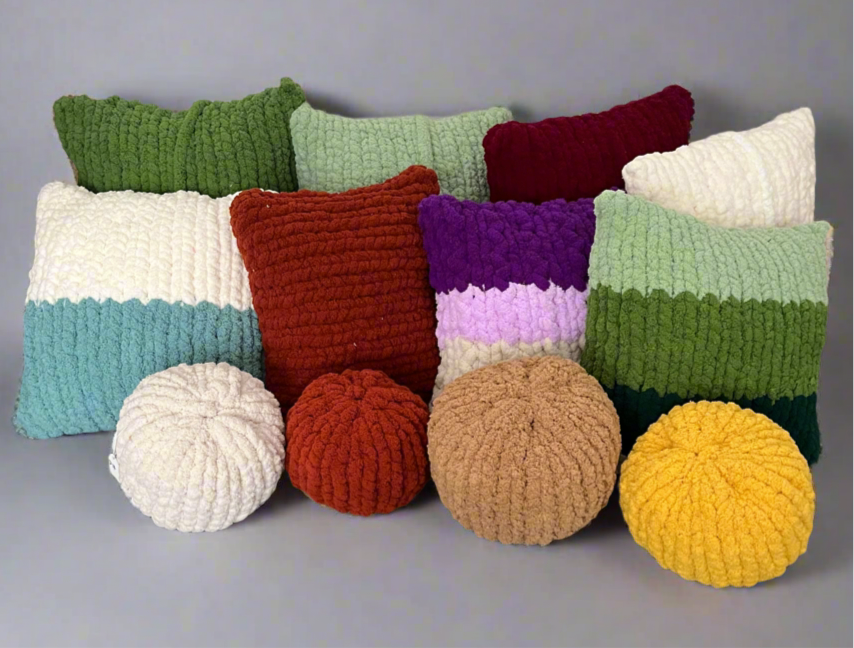 Handmade chunky knit  Cushion